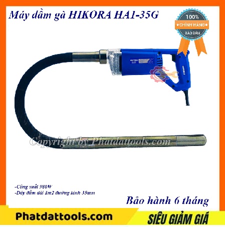 MÁY ĐẦM DÙI HIKORA HA1-35G