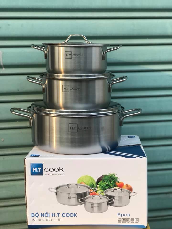BỘ 3 NỒI FIVESTAR HT COOK HT-06DN