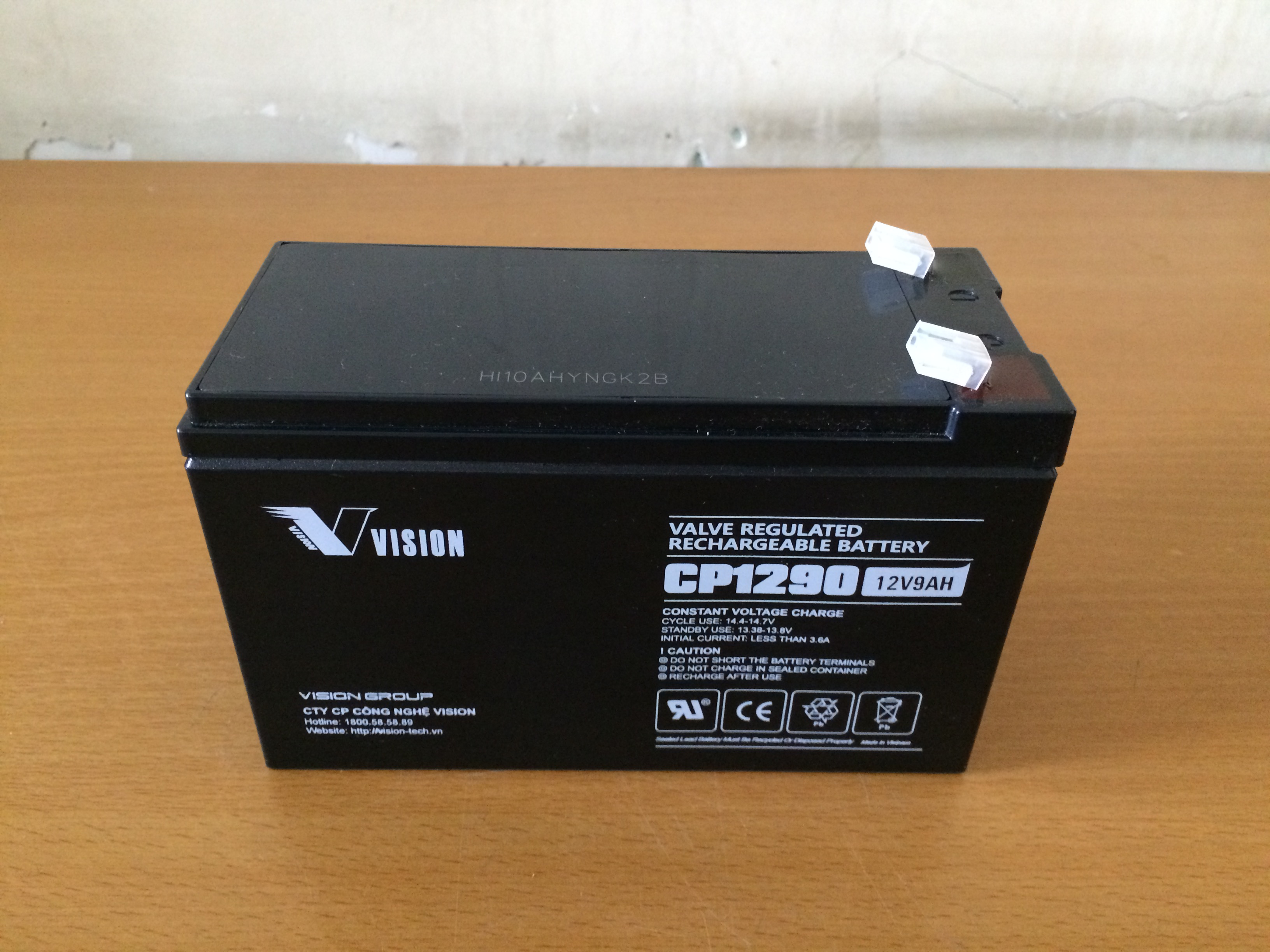 Ắc quy Vision CP1290 12V 9AH