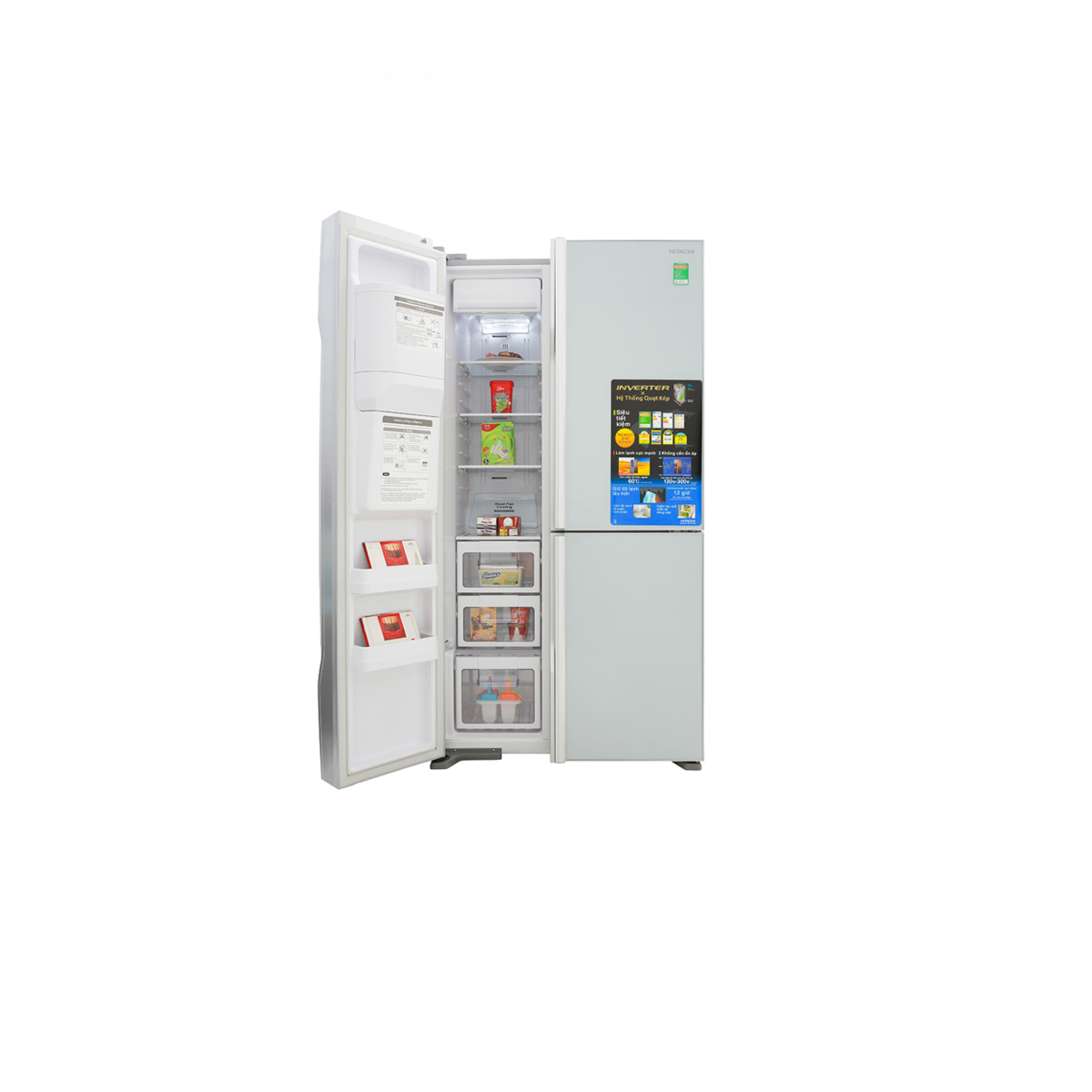 TỦ LẠNH HITACHI R-FM800GPGV2/FM800GPGV2X 584L