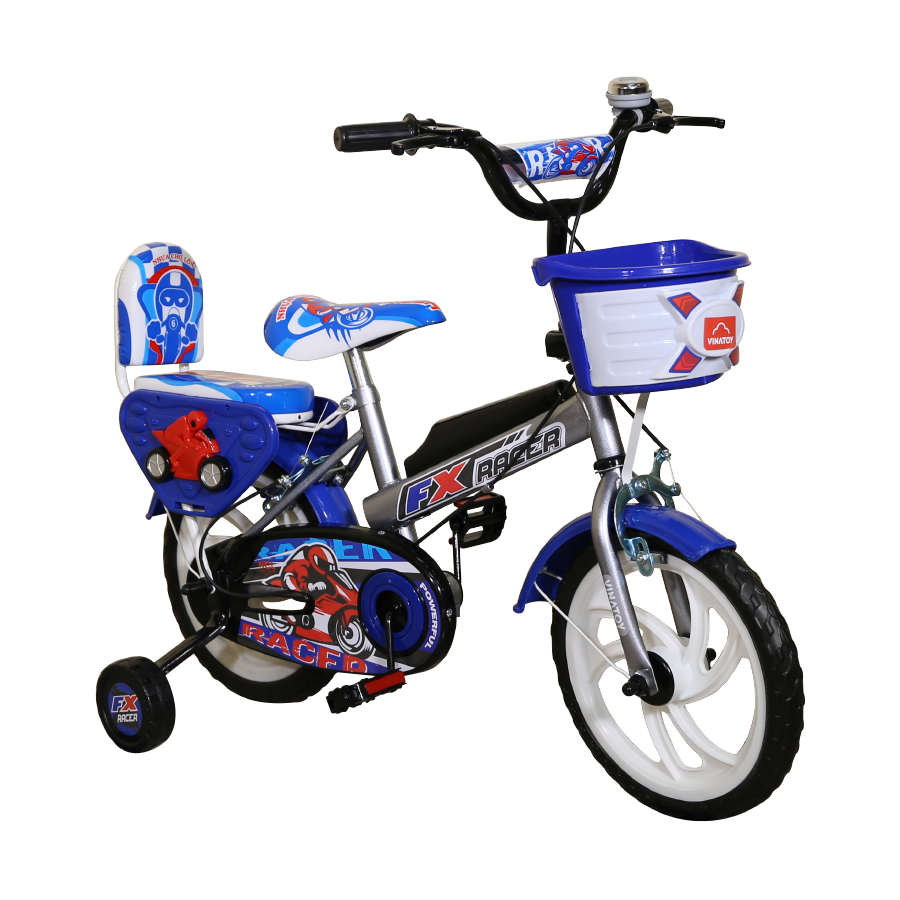 Xe đạp trẻ em Nhựa Chợ Lớn K89 - M1615-X2B - 12 inch, dành cho bé từ 3-4 tuổi