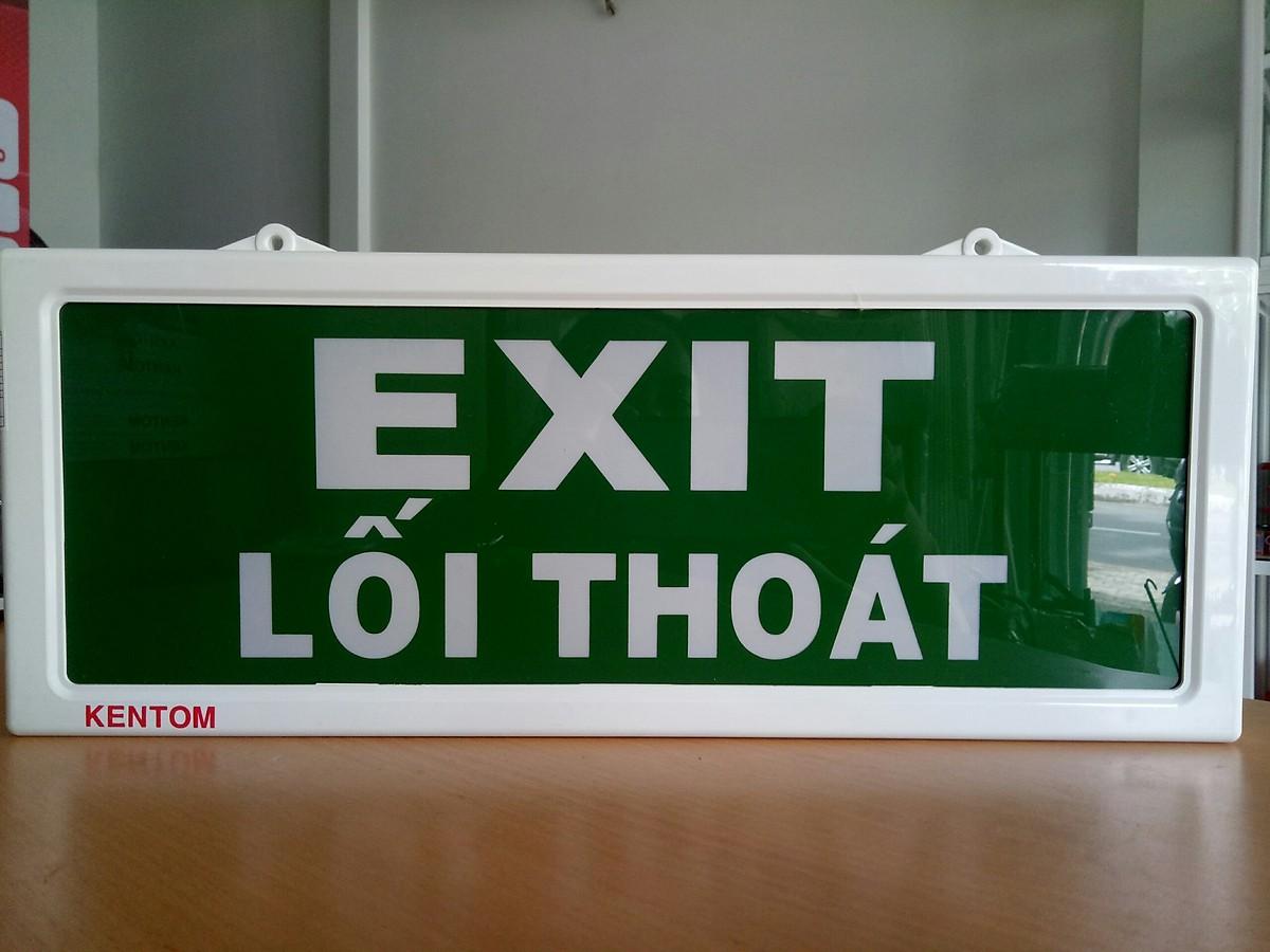 ĐÈN EXIT THOÁT HIỂM KENTOM KT120