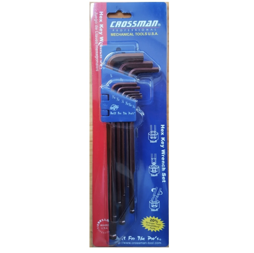 BỘ LỤC GIÁC BI 9 CHI TIẾT CROSSMAN 66-199