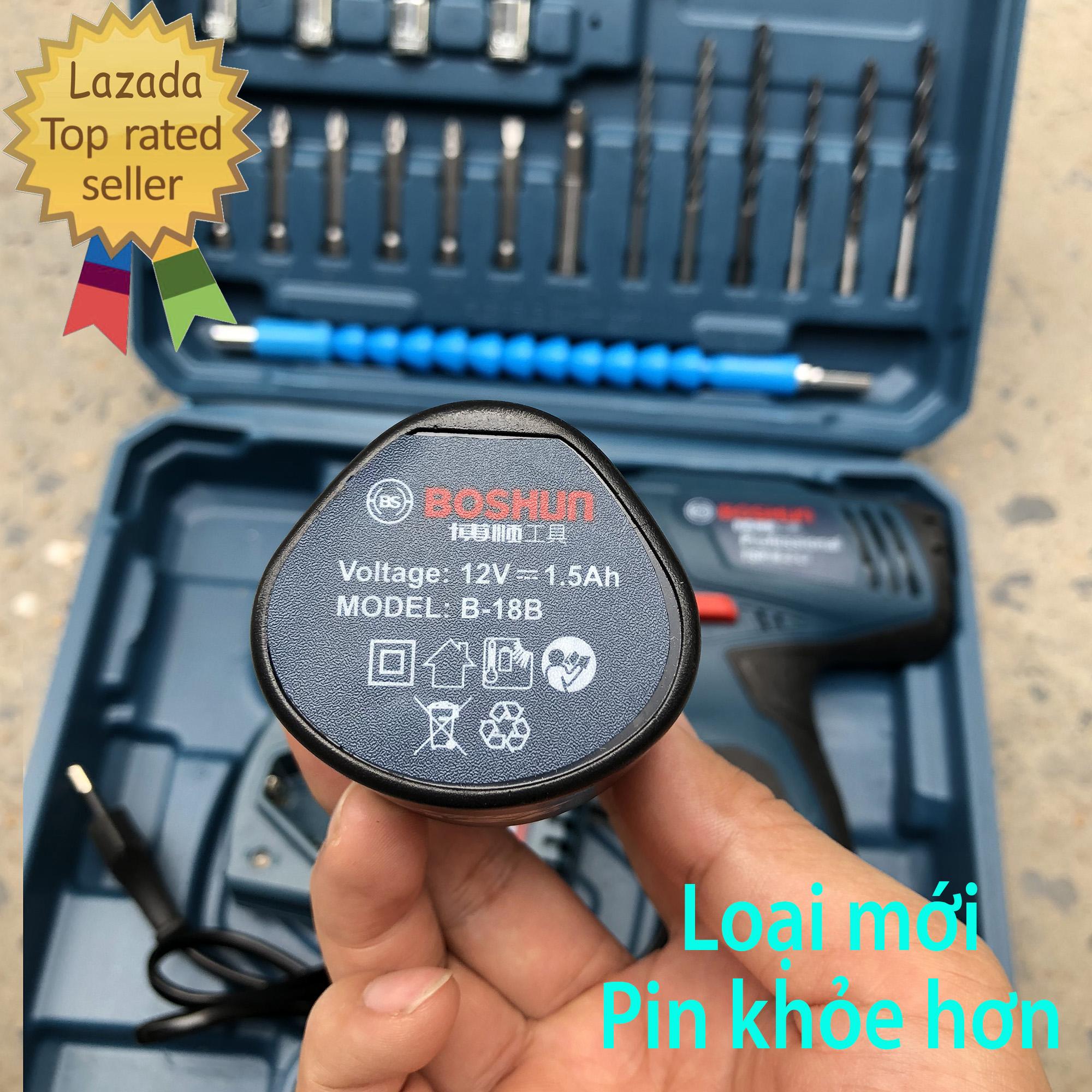 BỘ MÁY KHOAN BOSHUN TSR18