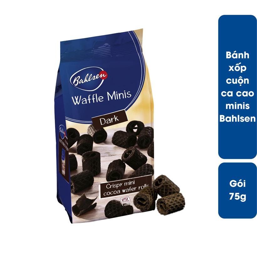 Bánh xốp cuộn cacao Minis Bahlsen 75g