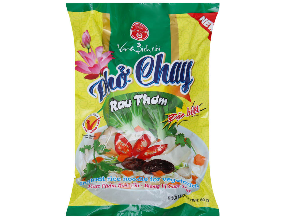 Phở Chay Bích Chi Rau Thơm 60g thùng 30 gói