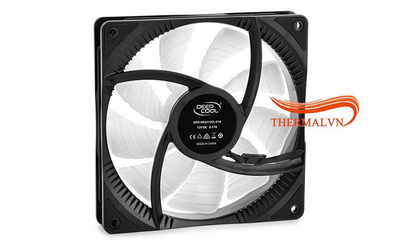 DeepCool CF140 2 in 1 140mm RGB LED Case Fan Cooling