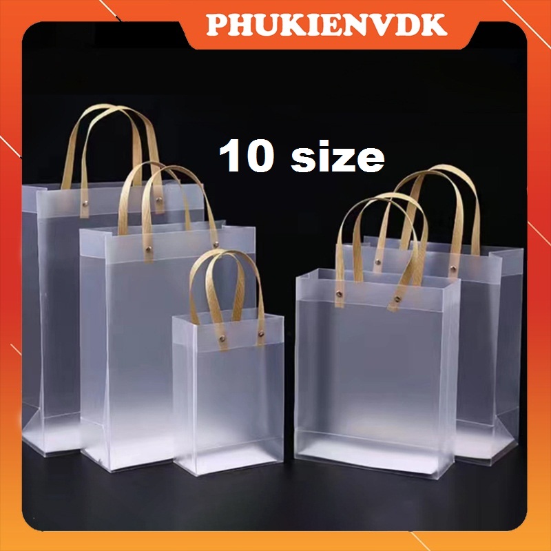 Túi Nhựa PVC Trong Suốt Túi Đựng Quà Tặng Chống Thấm Nước Lazada vn