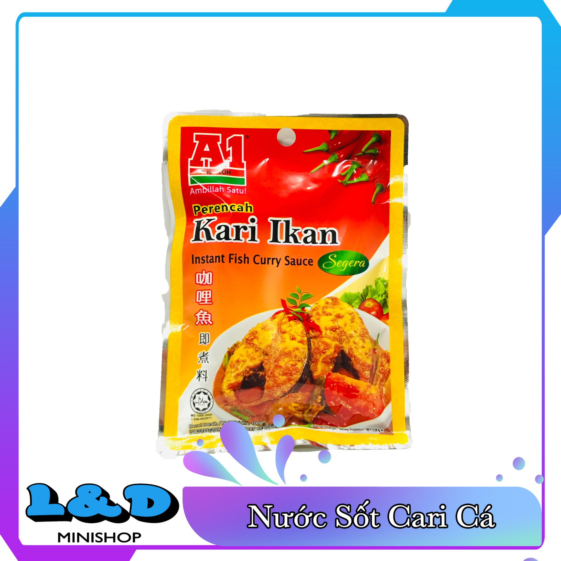Nước Sốt Cà Ri Cá A1 100g