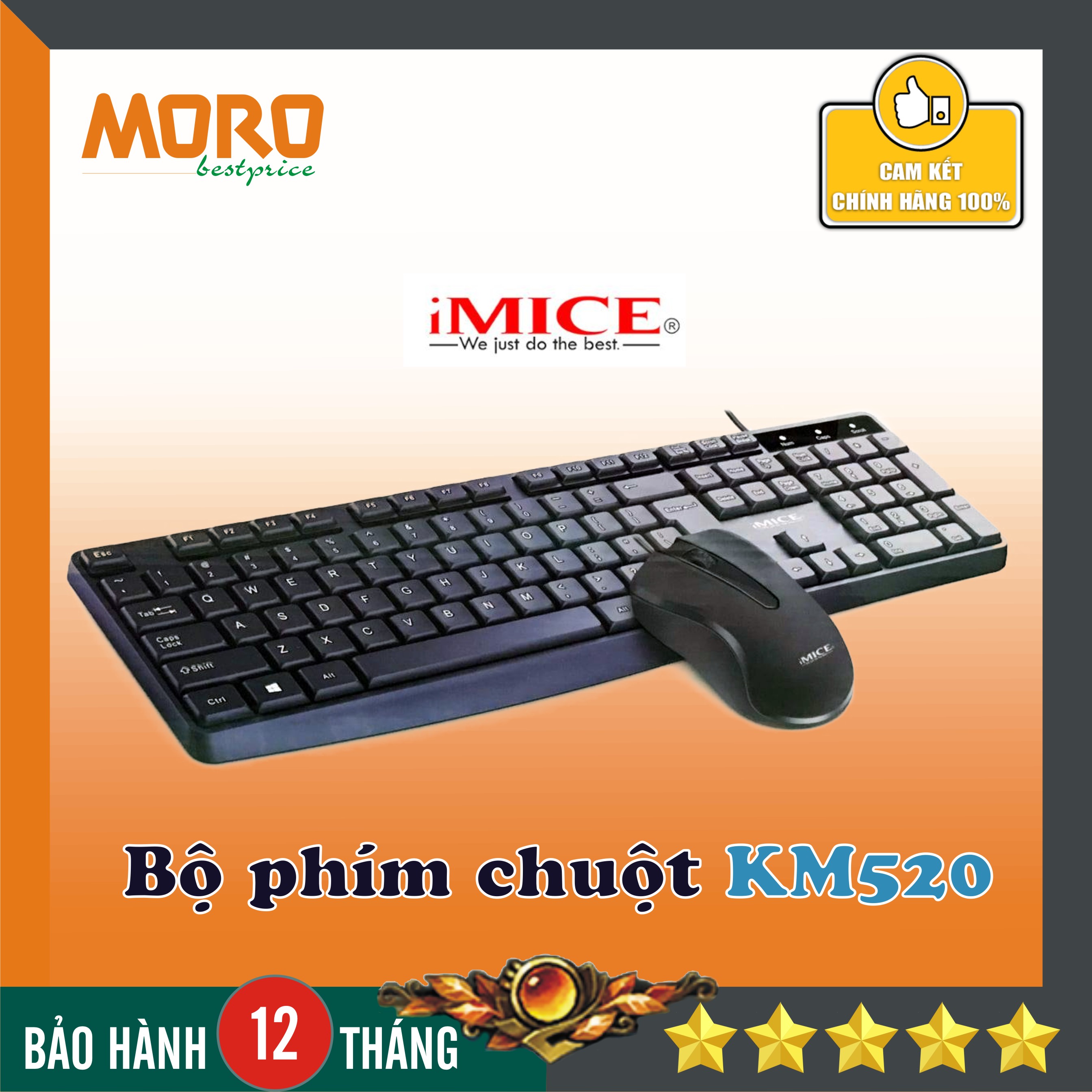 Bộ phím chuột IMICE KM-520