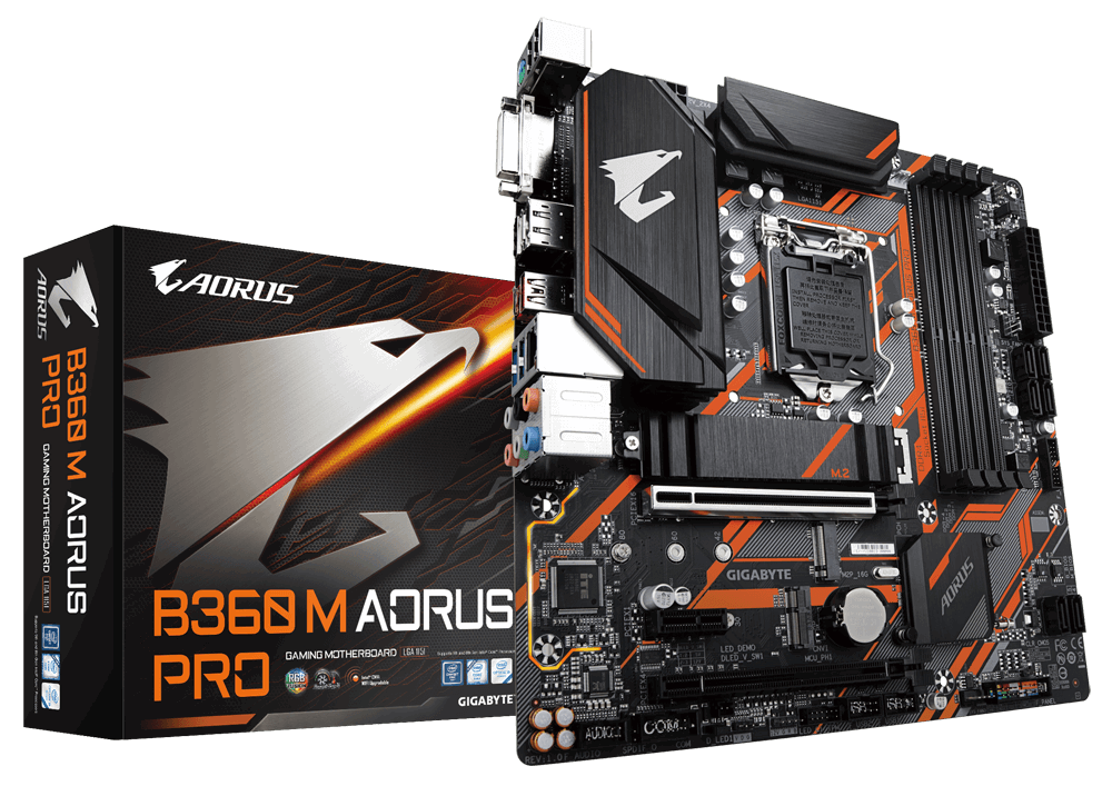 Mainboard Gigabyte B360 M AORUS PRO
