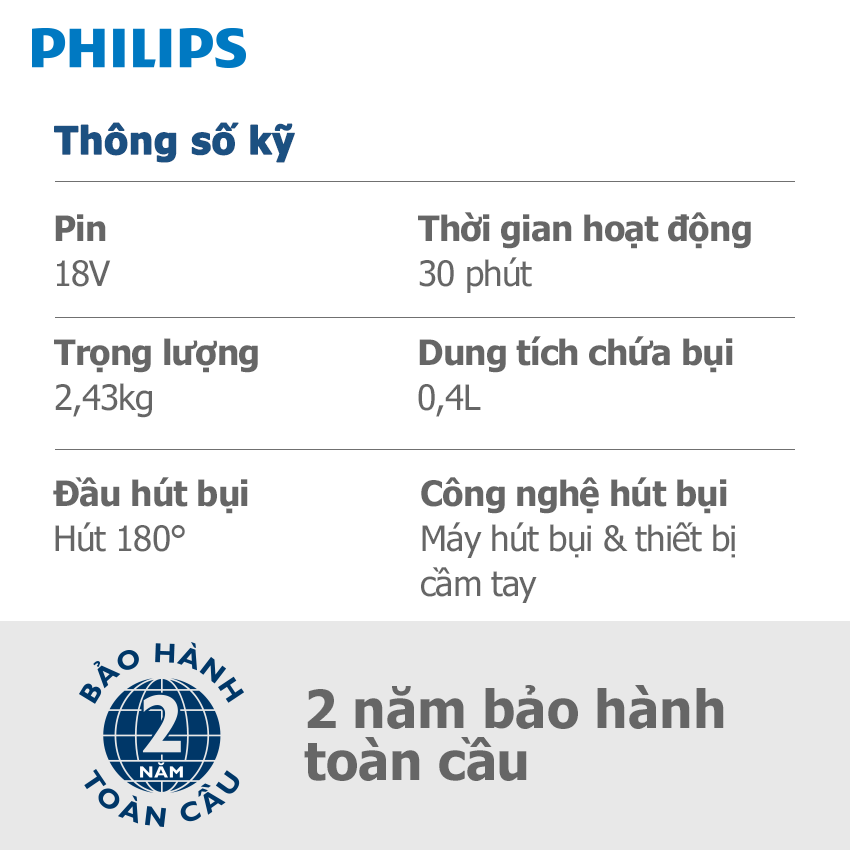 Hút Bụi Philips FC6723