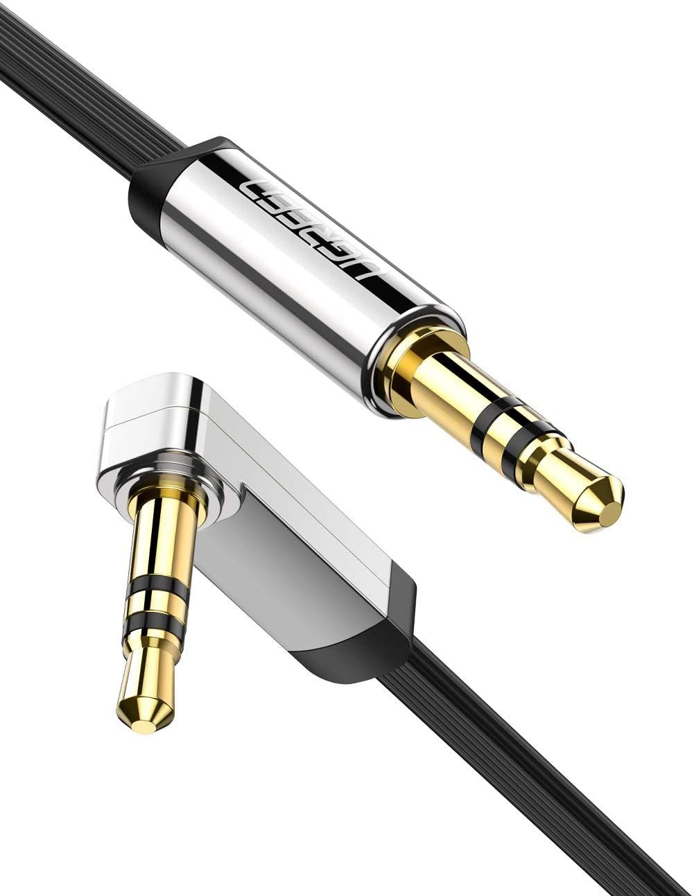 CÁP 90 ĐỘ BẺ GÓC PHẢI 3.5MM 2 ĐẦU ĐỰC UGREEN 60288