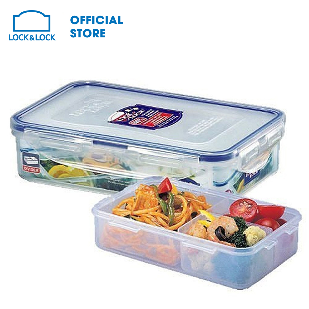Hộp đựng thực phẩm Lock&Lock Classic có ngăn 800ml HPL816C