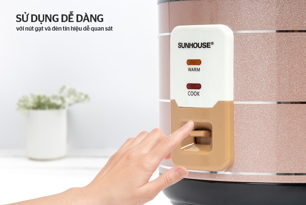 Nồi cơm điện Sunhouse SHD8135 2.2L