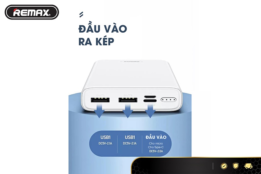 Sạc dự phòng Remax RPP-150 20000mAh