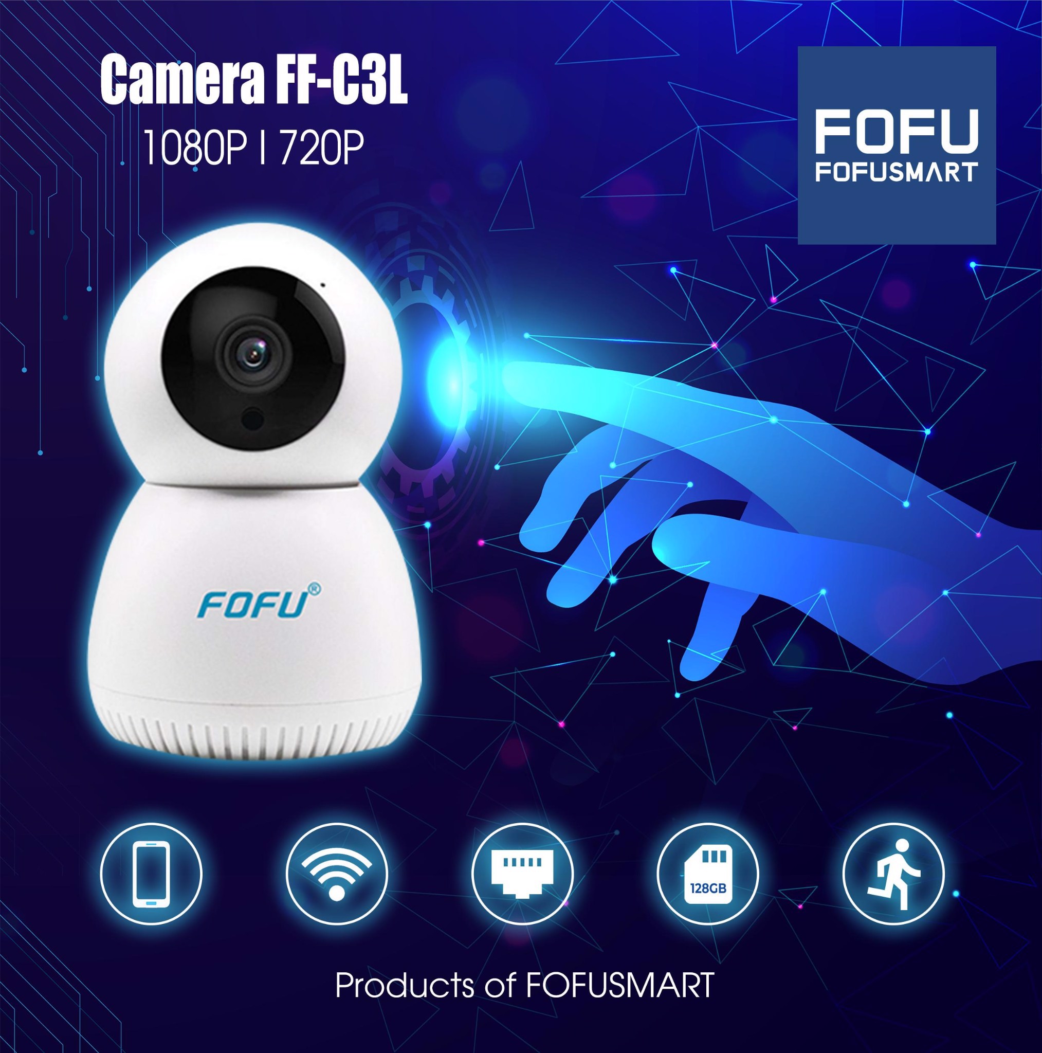 Camera wifi ip FOFU FF-C3L
