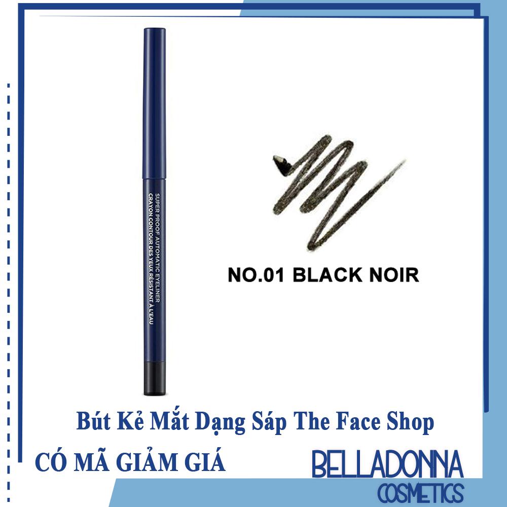 Chì Kẻ Viền Mắt TheFaceShop Super Proof Automatic Eyeliner 0.3g