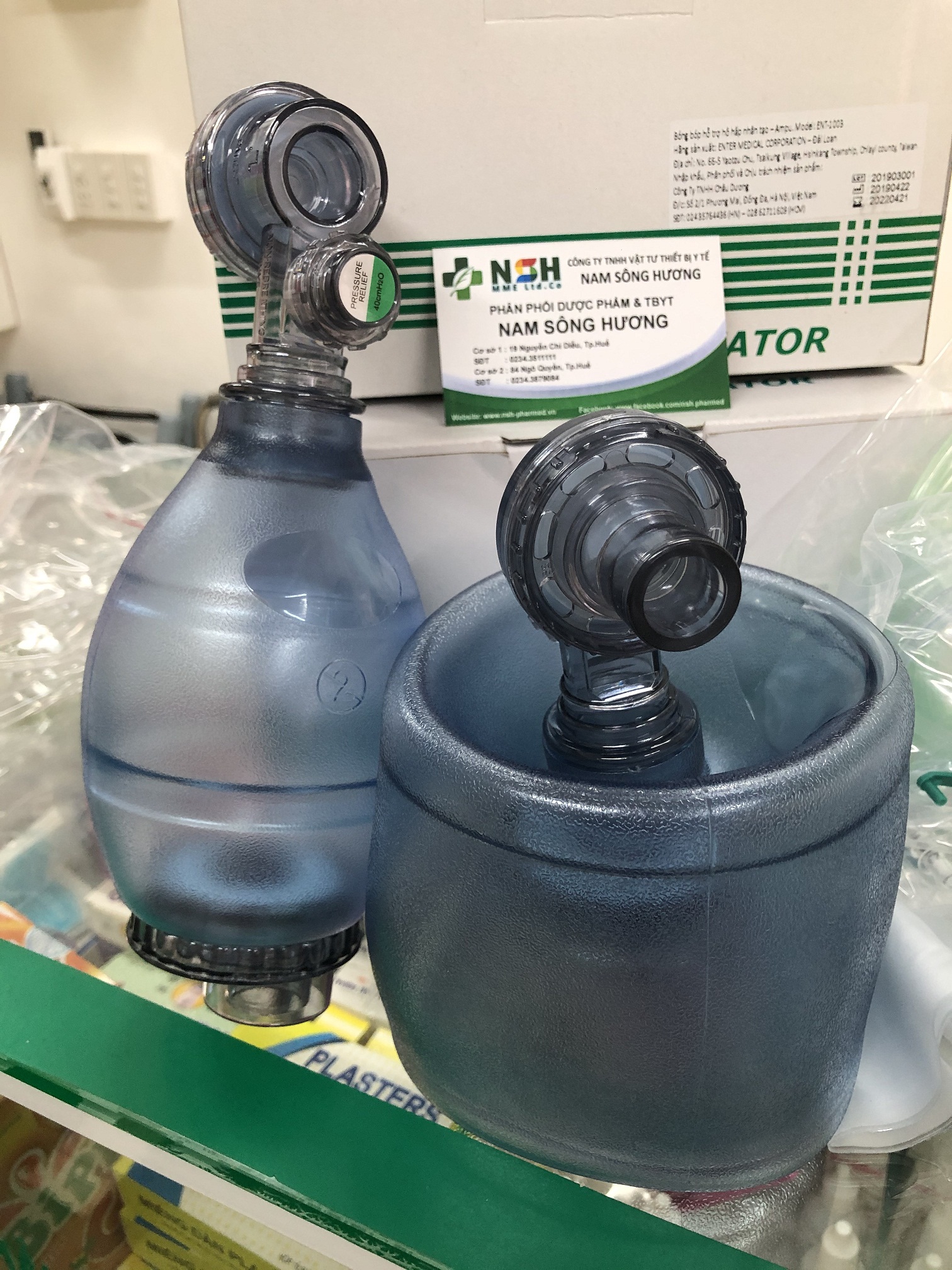 Ambu bóp bóng giúp thở
