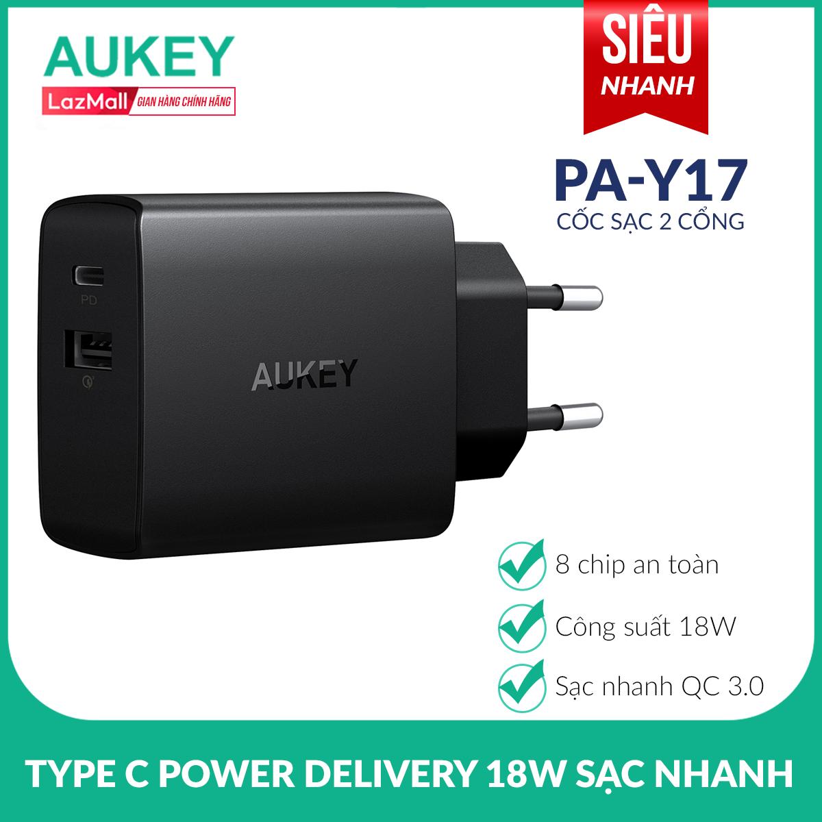 Cốc sạc Aukey PA-Y17