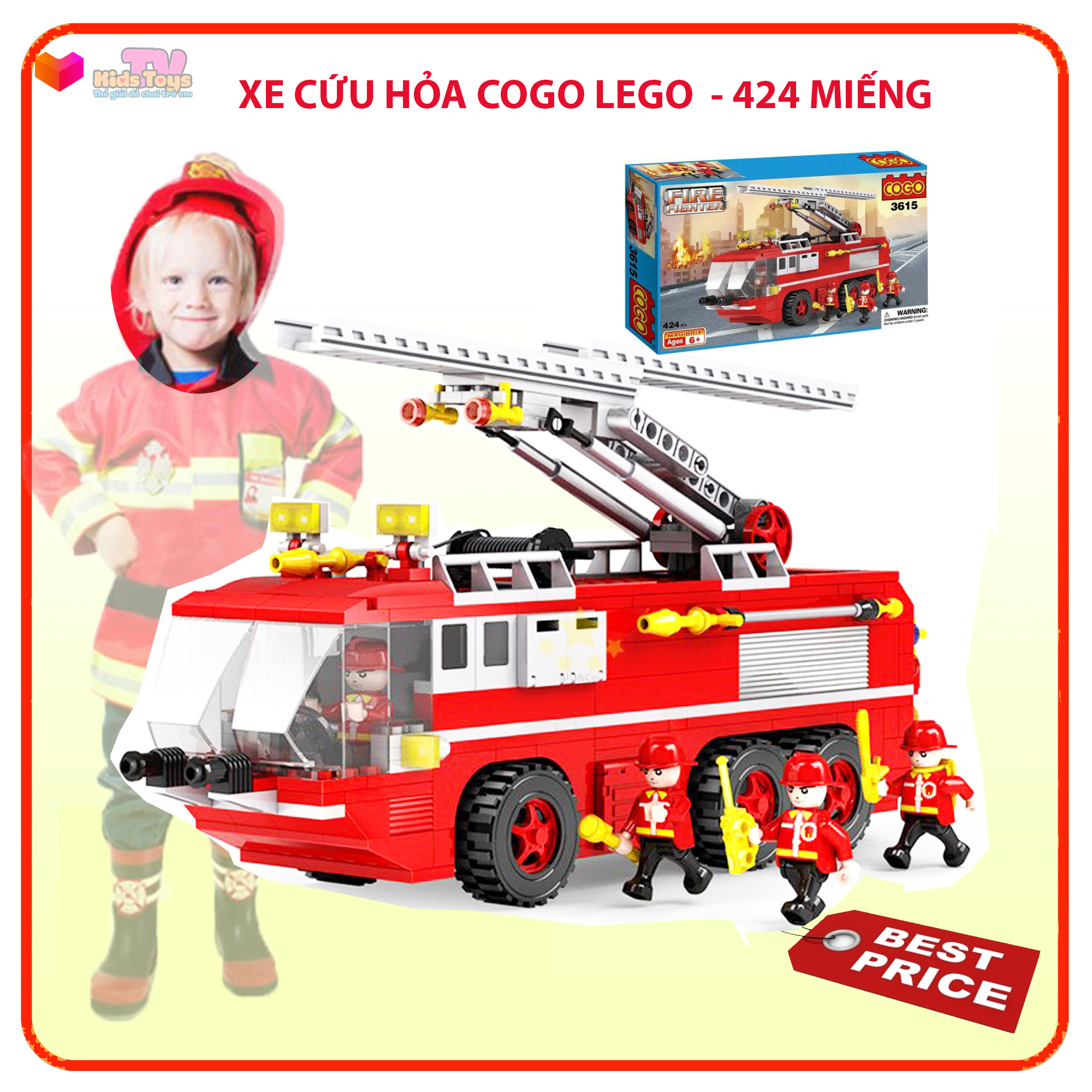 Mô Hình LEGO JUNIORS 10683 Xe Kéo Cứu Hộ