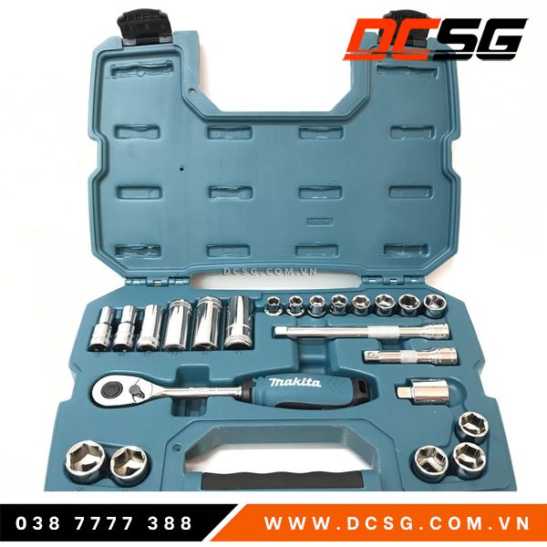 BỘ CẦN SIẾT 23 CHI TIẾT MAKITA B-65573