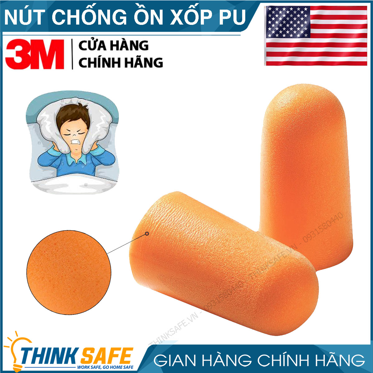 Cặp Nút Tai Chống Ồn 3M 1110