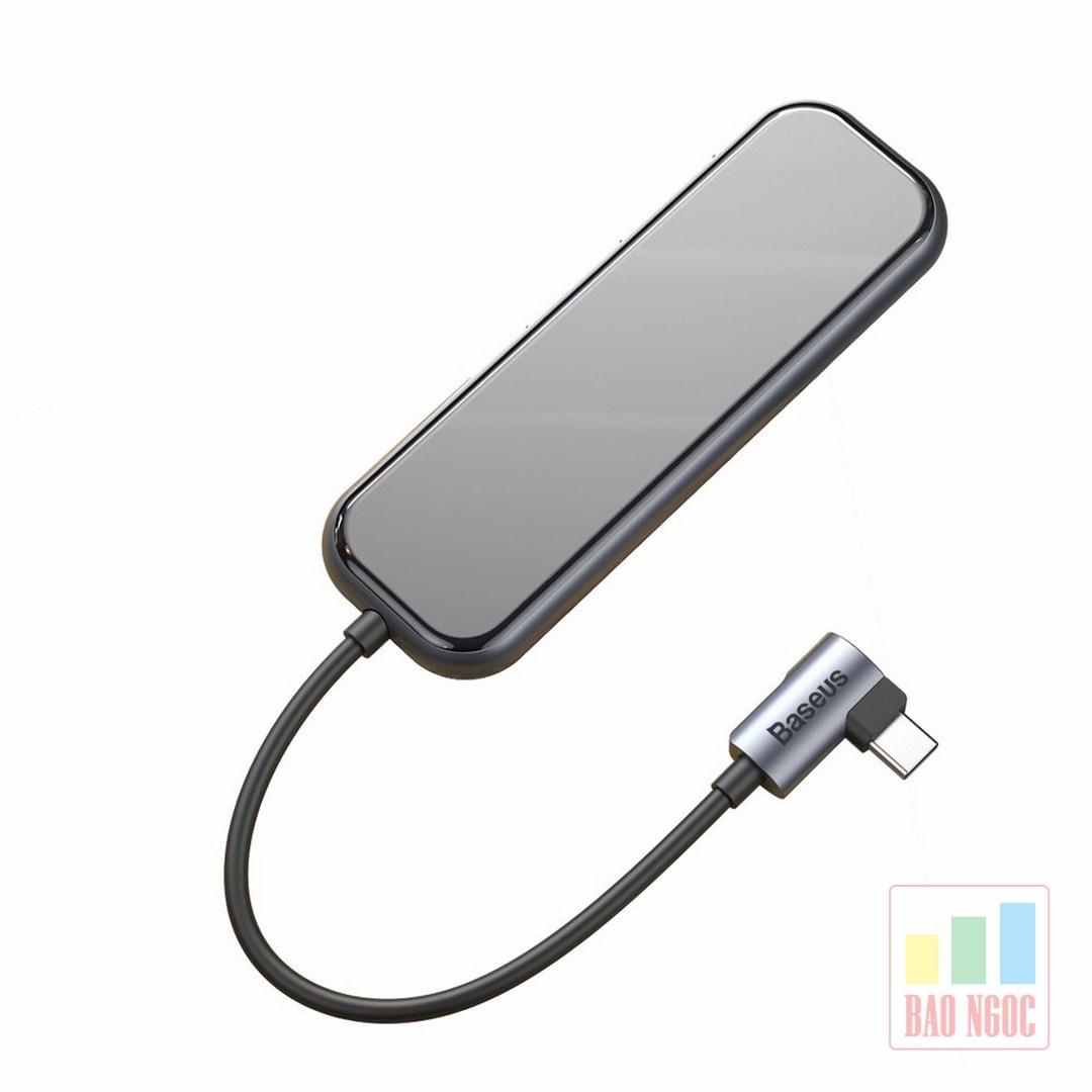 BỘ HUB CHUYỂN ĐỔI TYPE C 5 IN 1 BASEUS CAHUB-BZ0G