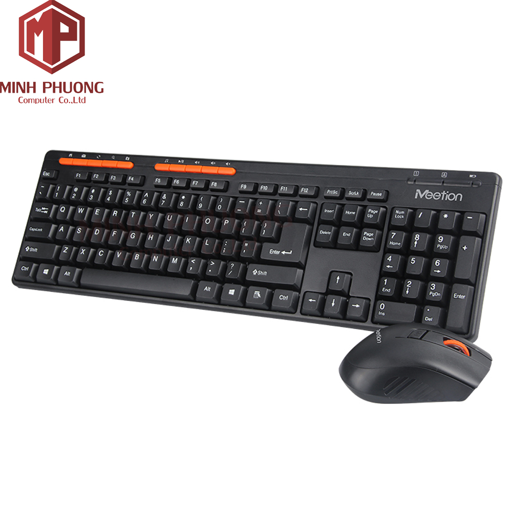 Bộ phím chuột Meetion không dây MT 4100