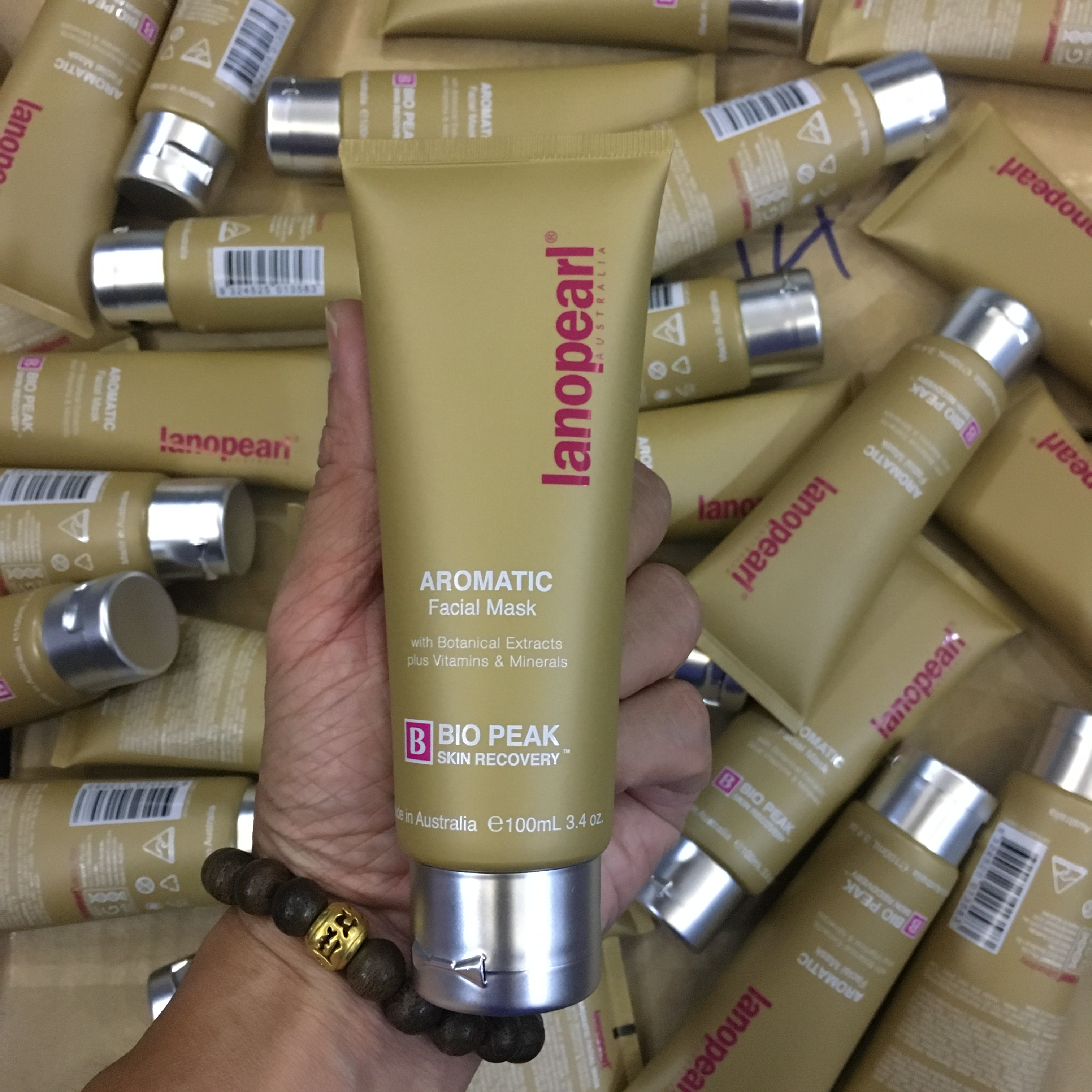 Mặt nạ thảo dược nuôi dưỡng da Lanopearl Aromatic Facial Mask 100ml