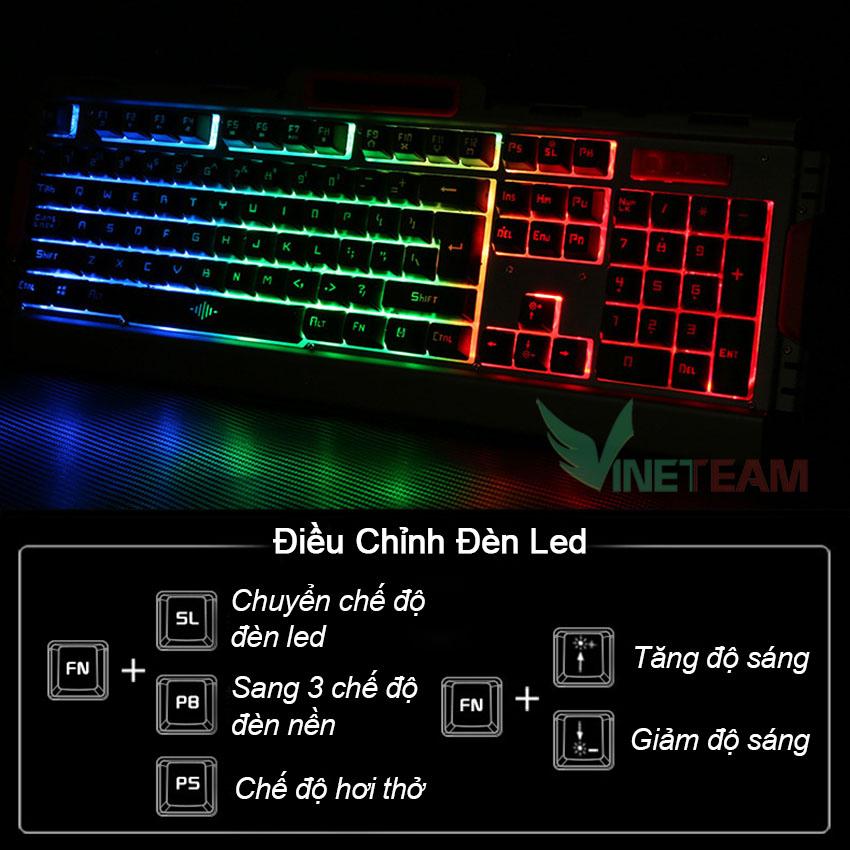 Bộ bàn phím chuột chuyên game K33 Led