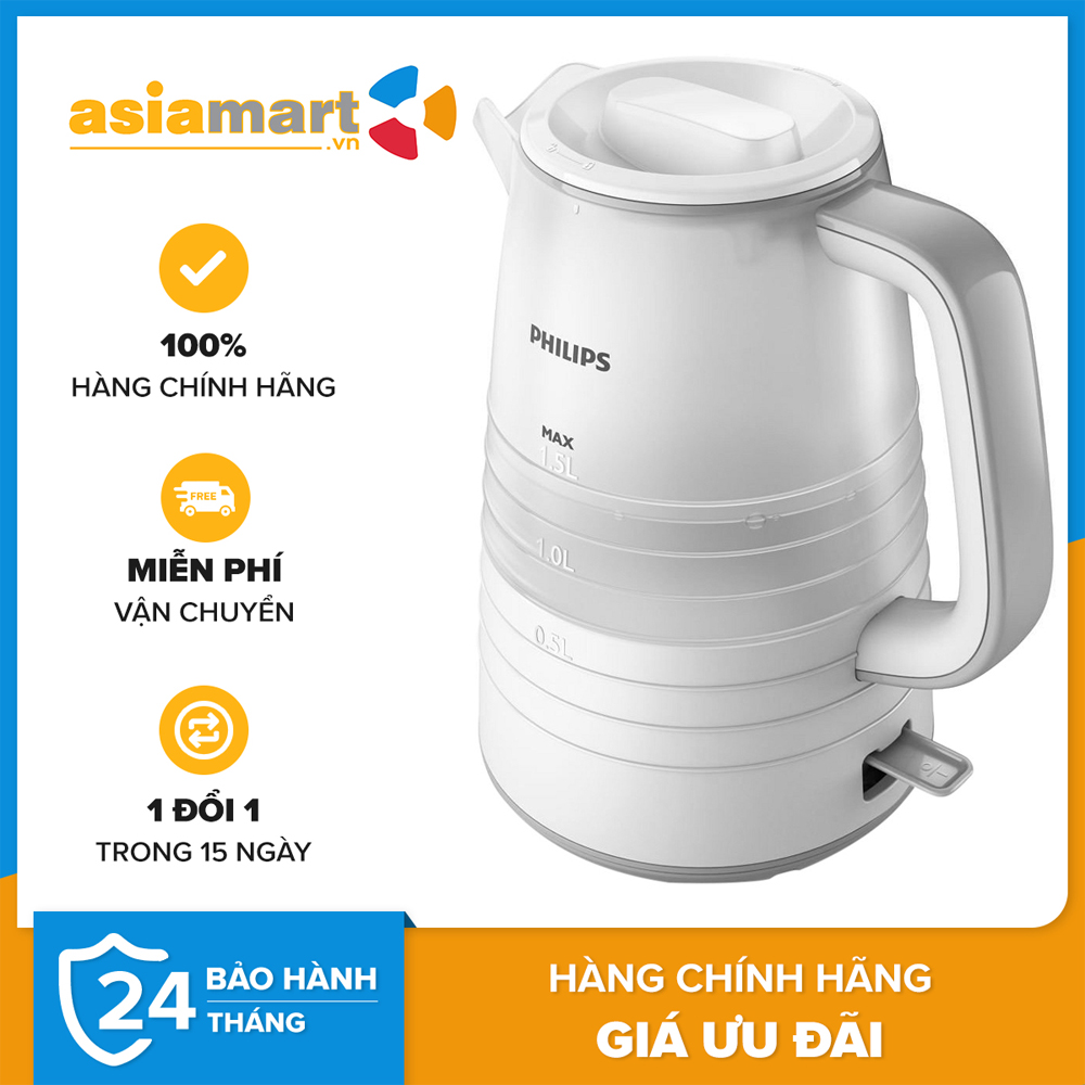 Bình Đun Siêu Tốc Philips HD9334 1.5L