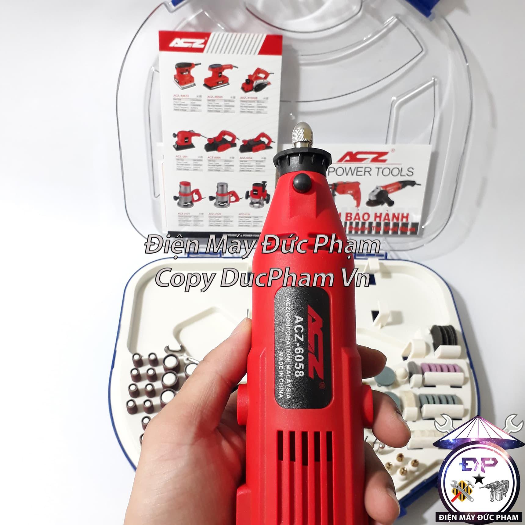 BỘ MÁY KHOAN 100 MÓN ACZ 6058