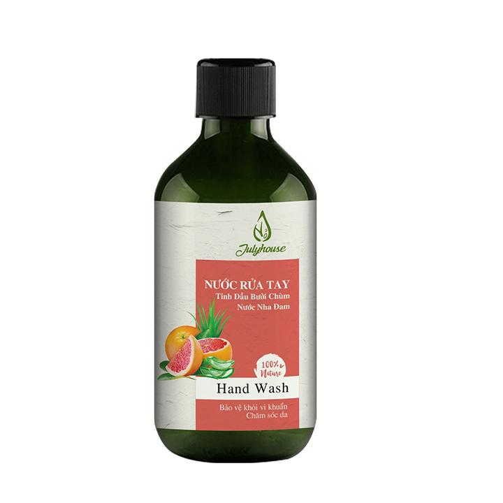 Nước rửa tay JULYHOUSE Nha Đam và Bưởi Chùm 280ml