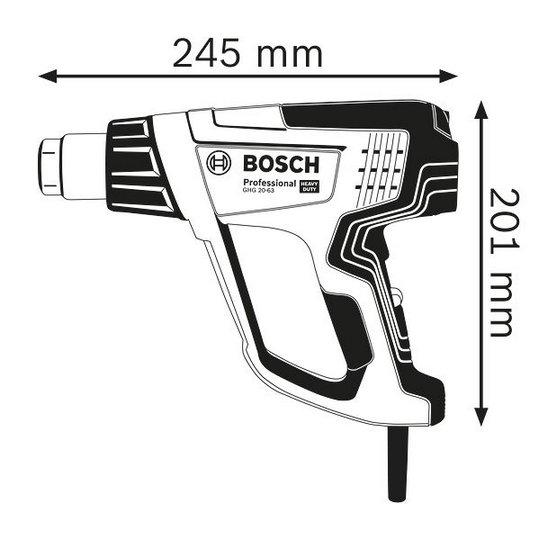 MÁY THỔI NHIỆT BOSCH GHG 20-63