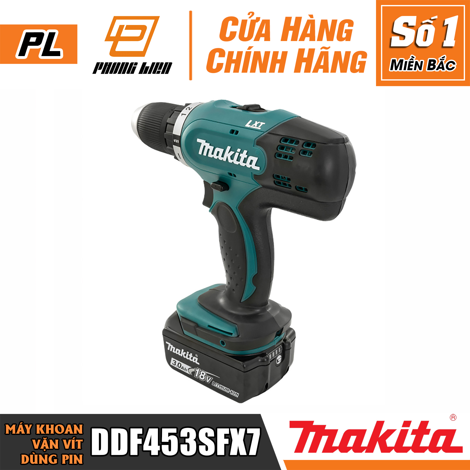 MÁY KHOAN VẶN VÍT MAKITA DDF453SFX7