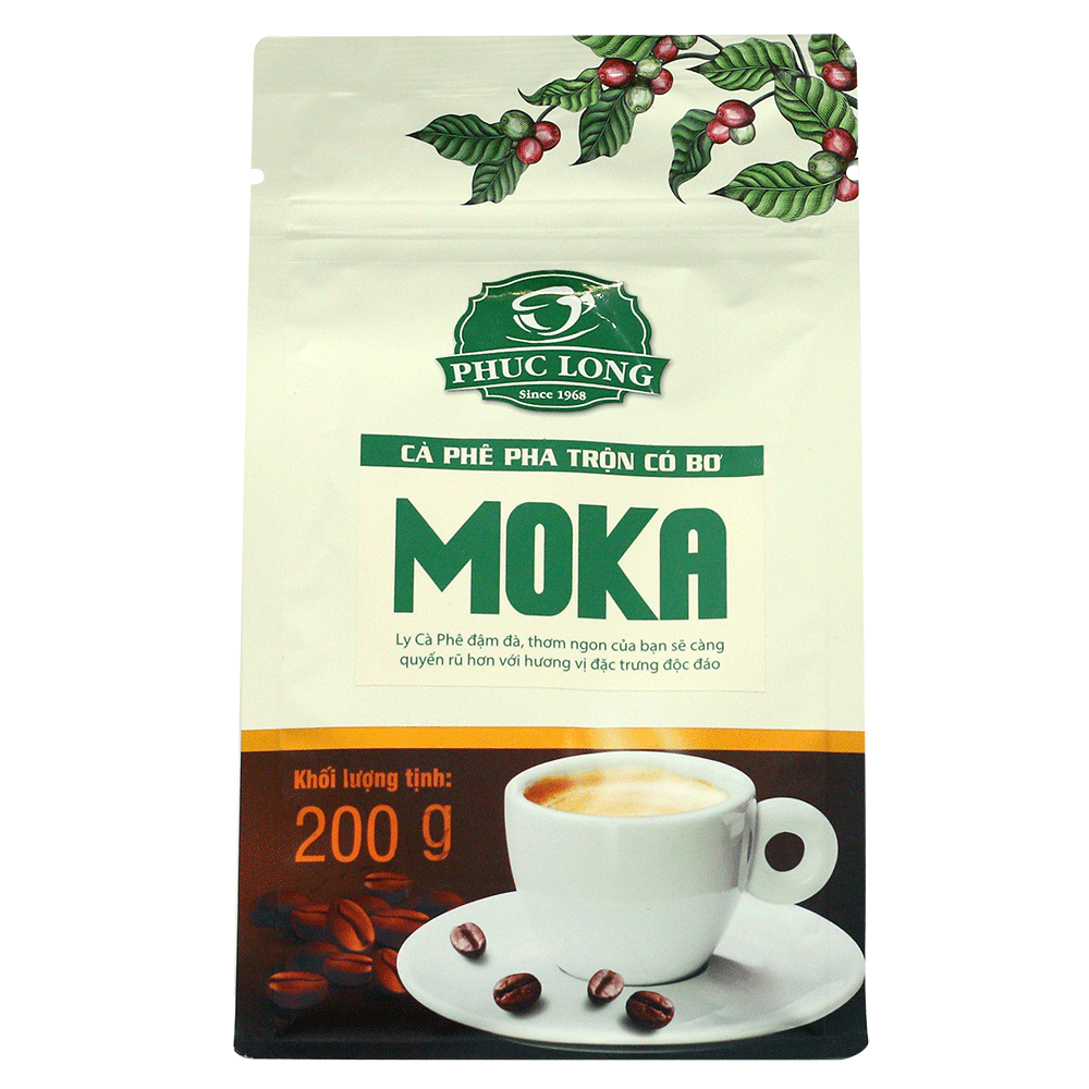 Cà Phê Phúc Long Moka Có Bơ 200G