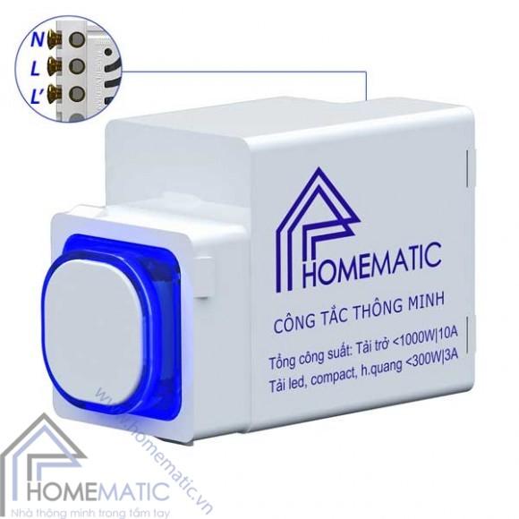 CÔNG TẮC ĐIỀU KHIỂN TỪ XA RF HOMEMATIC HMX-3C-TRFV1