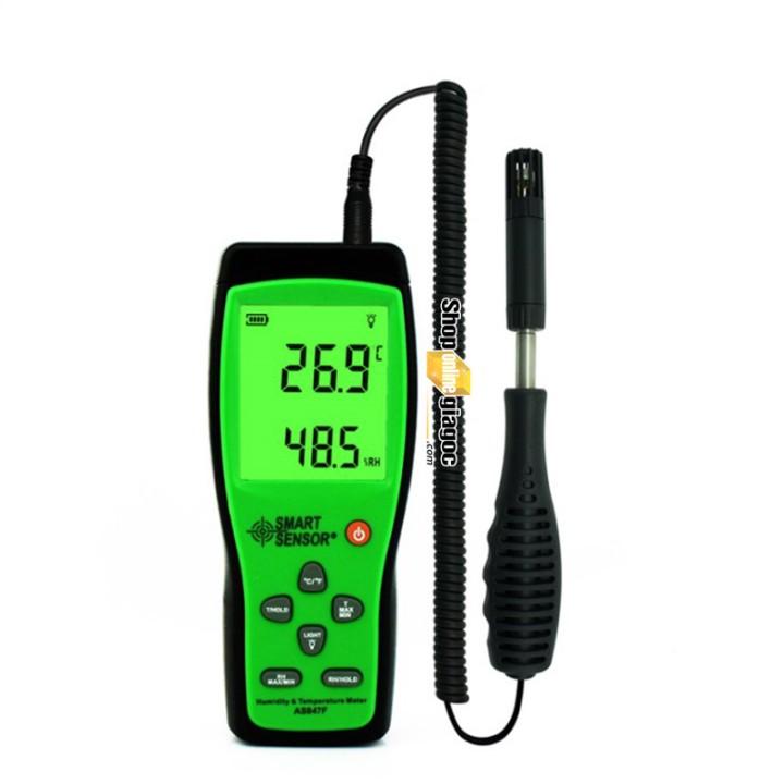 MÁY ĐO ĐỘ ẨM VÀ NHIỆT ĐỘ SMART SENSOR AS847