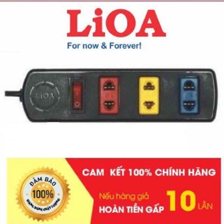 Ổ cắm kéo dài phổ thông LIOA 3TS3-2