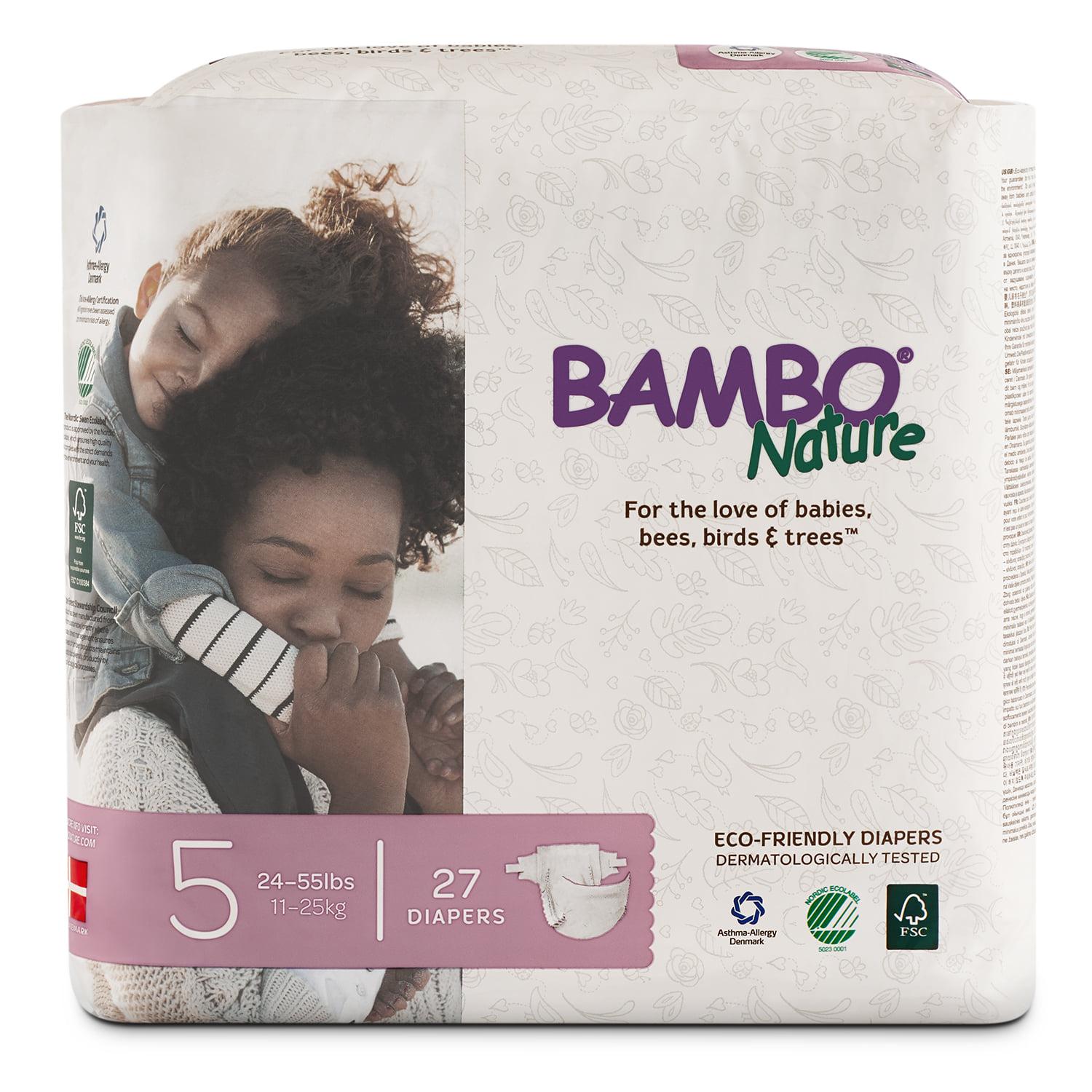 Tã dán Bambo Nature Junior 5 27 miếng (trẻ từ 12 - 22kg)