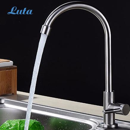 Vòi rửa chén Luta LT-502I, Inox 304