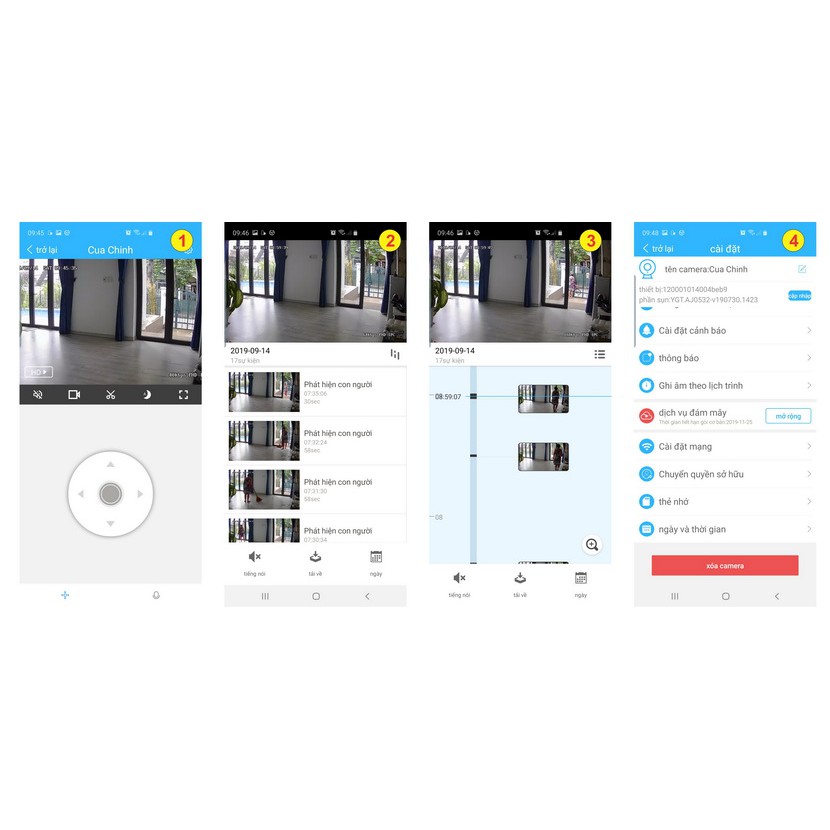 Camera Ip Quan Sát Trong Nhà CareCam 19Y200