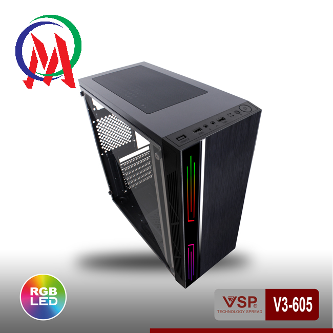 Case VSP V3-605 Có Sẵn LED RGB