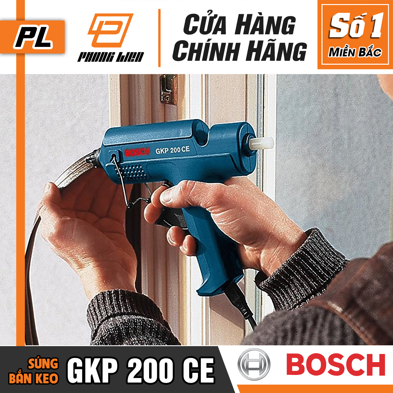 Súng bắn keo Bosch GKP200CE