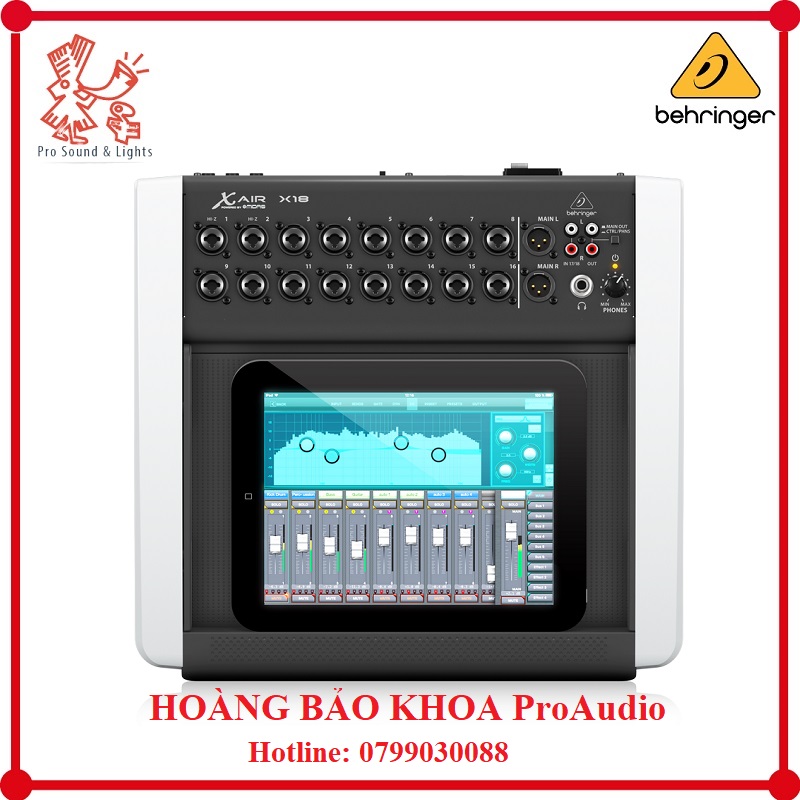 Bộ trộn kĩ thuật số Mixer BEHRINGER X18