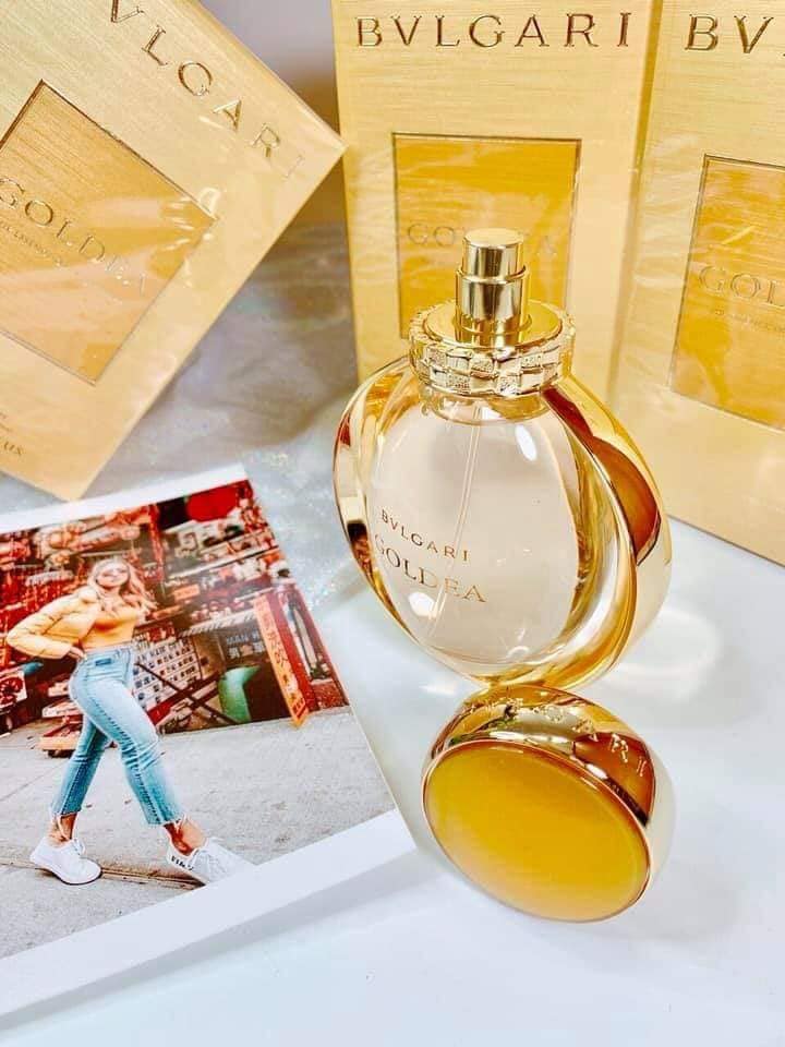 Nước hoa nữ BVL Goldea EDP 90ml - Vàng