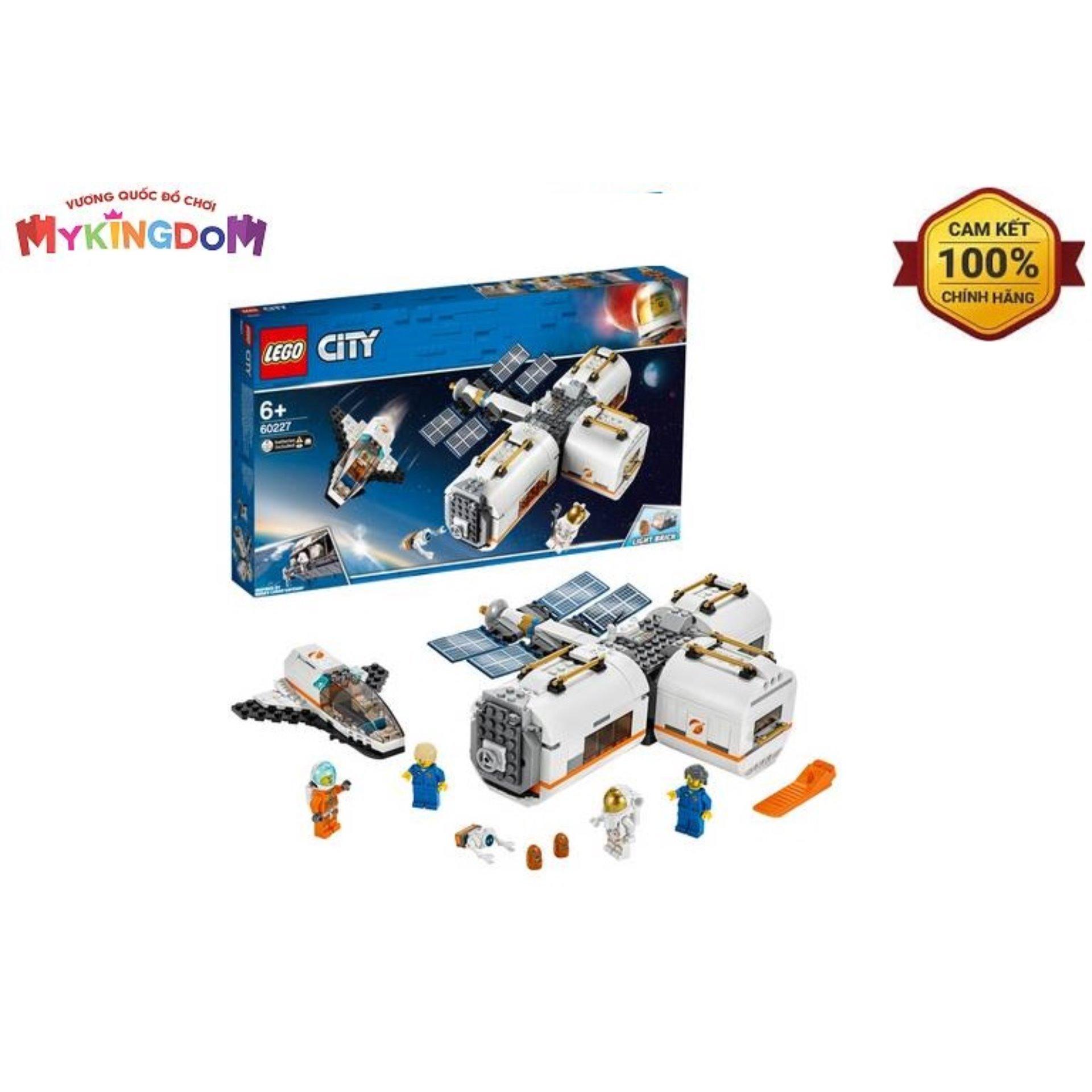Đồ chơi lắp ráp Lego City 60227 - Trạm Không Gian Mặt Trăng