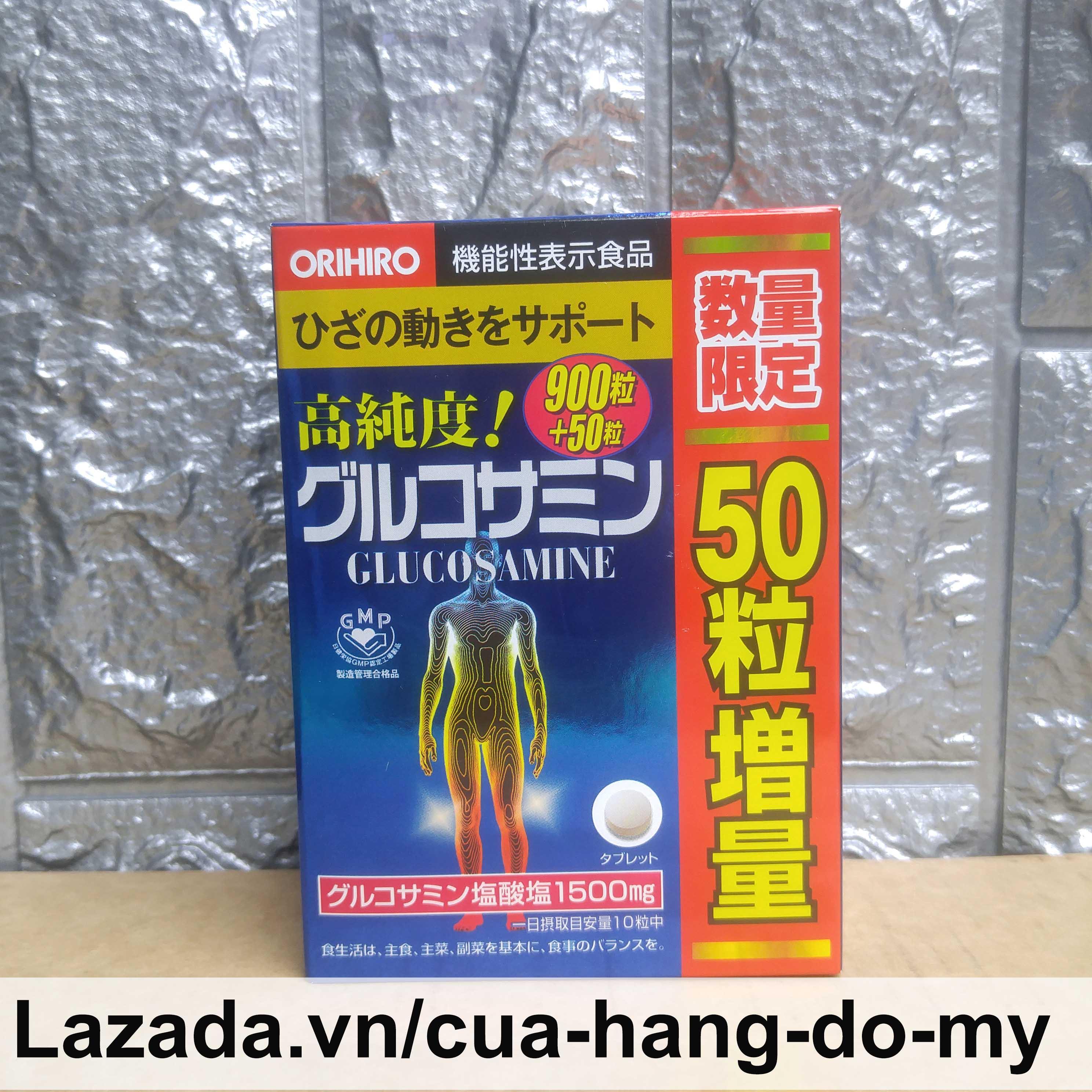 Viên Uống Glucosamine Orihiro 1500mg của Nhật 950 viên