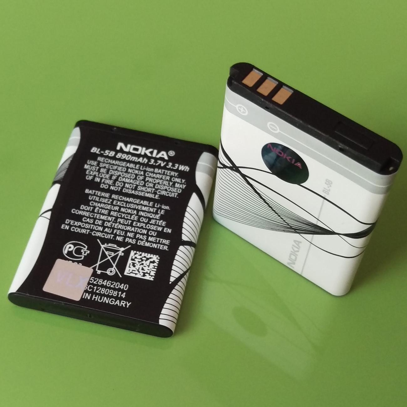 Nokia BL-5B - Li-ion 890 mAh / 1 cục